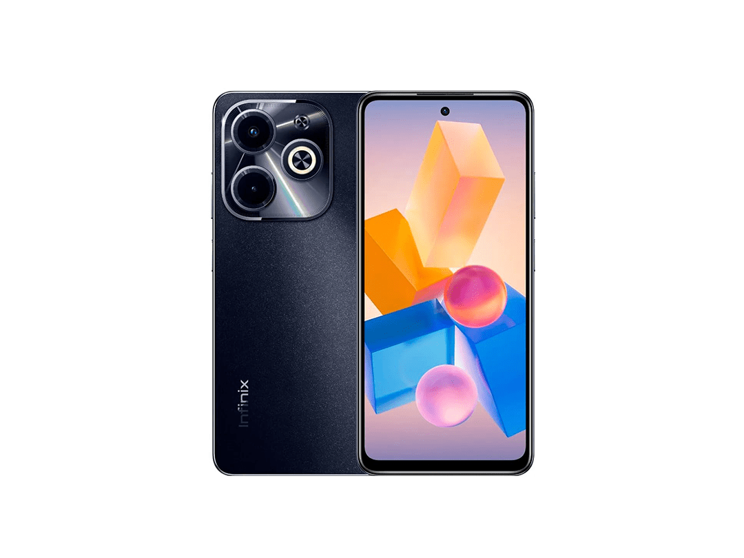 Infinix Hot 40i 4G 4GB 128GB - Starlit Black in Qatar Infinix Hot 40i 4G 4GB 128GB - Starlit Black in Qatar
